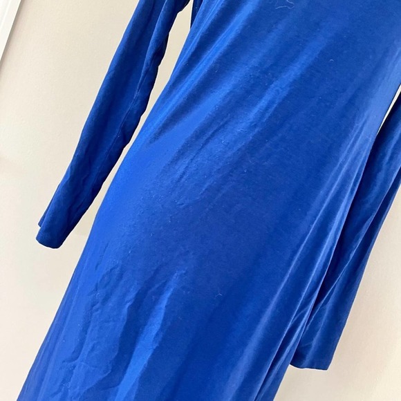Eileen Fisher Blue Bonnet Ballet/Scoop Neck Dress - Picture 3 of 8